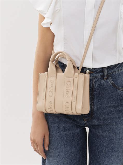 mini chloe backpack|chloe mini tote bag.